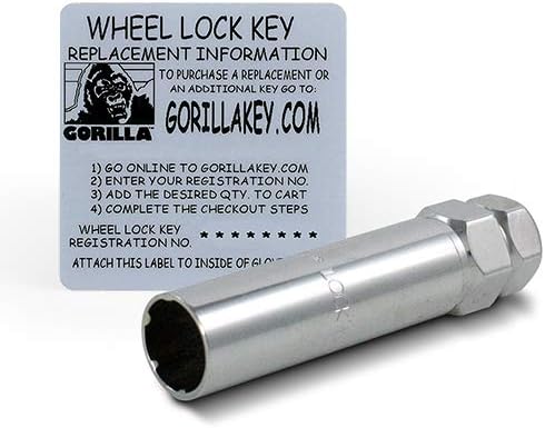 Gorilla 21631BC Small-Diameter Acorn Wheel-Lock Kit