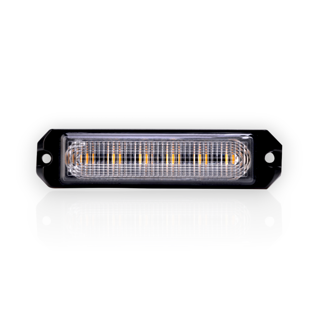 Builtbright BB6110C Slim Clear-Lens Warning LED, 12–24V - image 1
