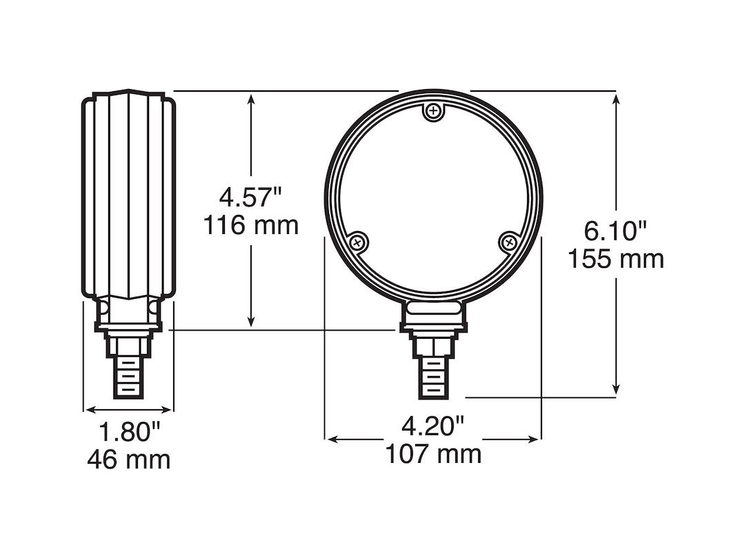 Peterson Mfg. V338-2 Combination Parking/Signal Lamp