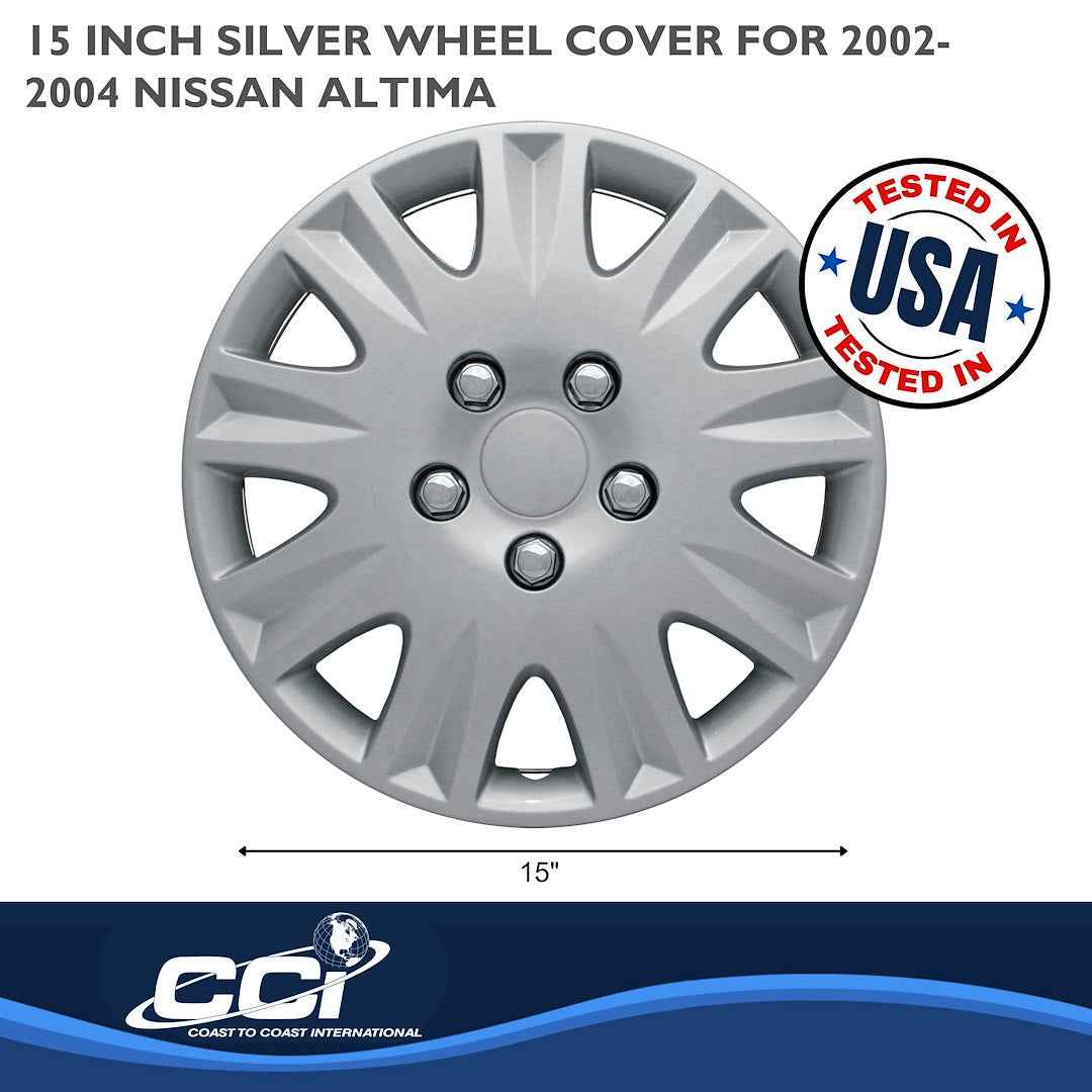 Coast To Coast B811115S Civic 15-Inch Nine-Spoke Trim Set