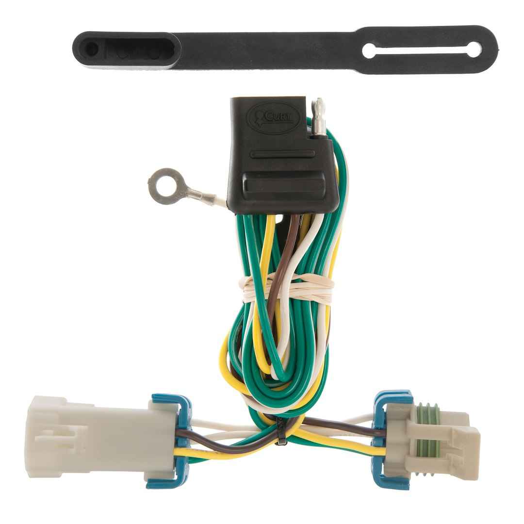 CURT Custom 4-Way Flat Wiring - Isuzu Hombre/Chevrolet S10 – 55359