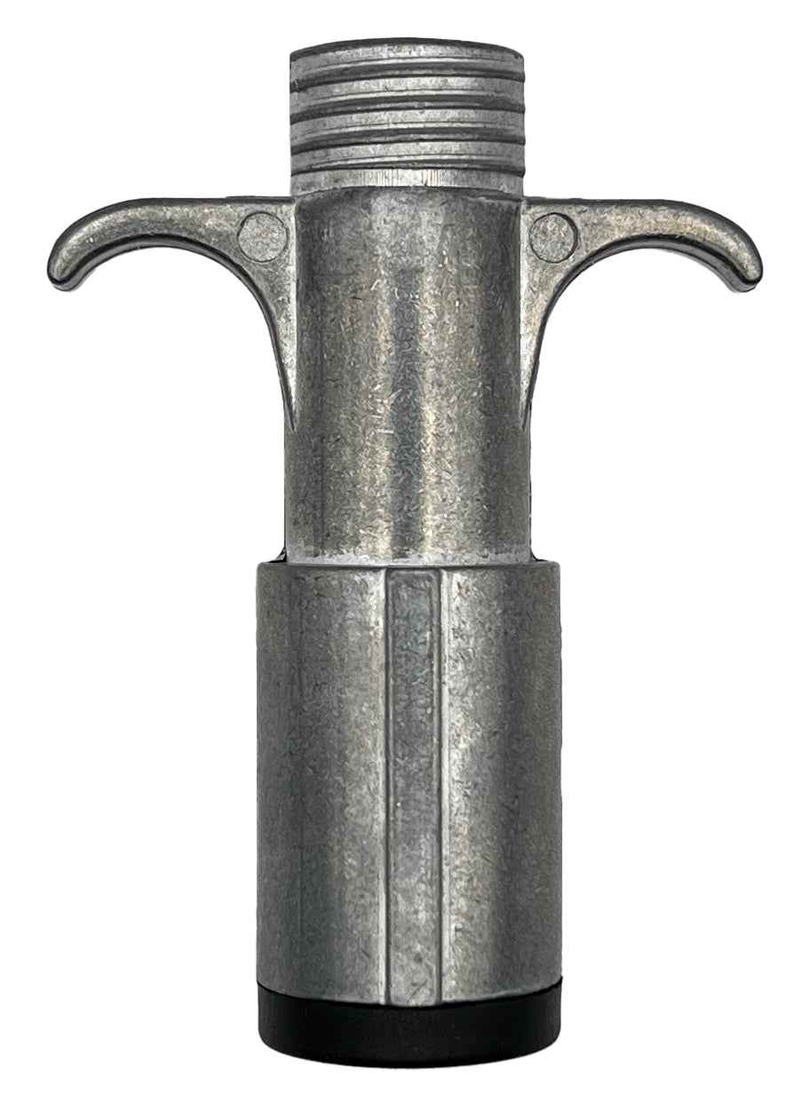 RV Designer TC535 Natural Zinc 6-Pin Trailer Wiring Plug