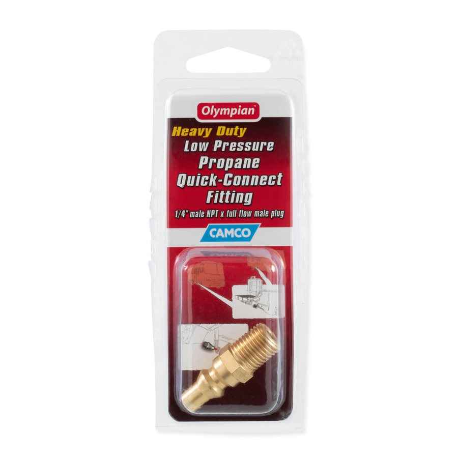Camco 1/4-in NPT Propane Quick-Connect Plug – 59903