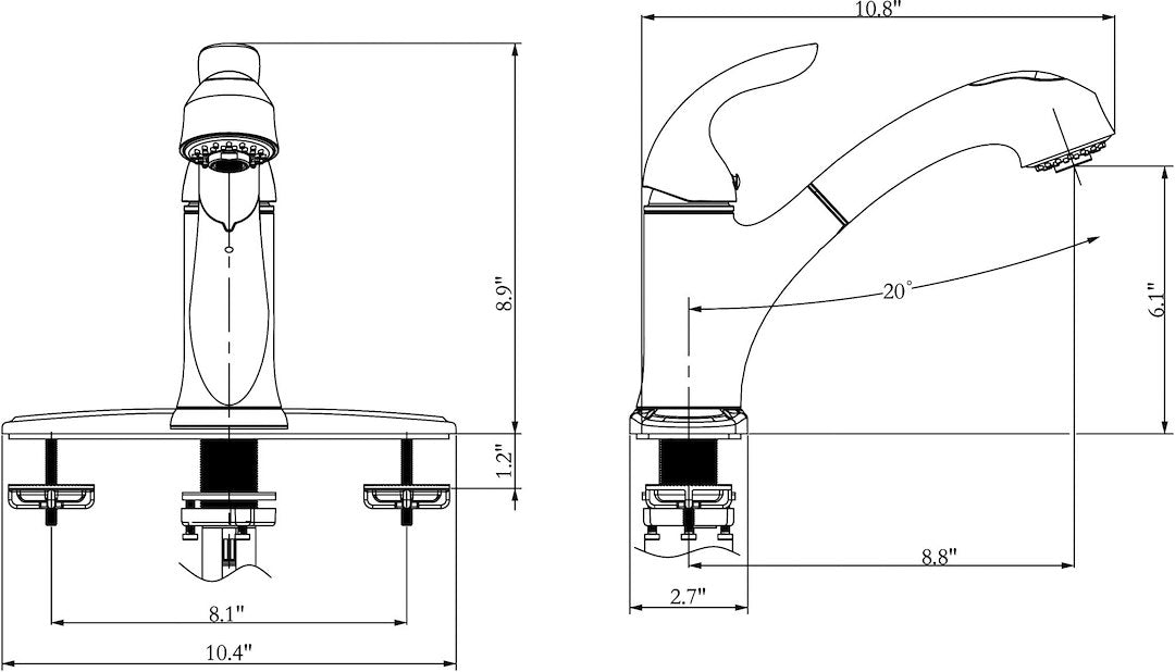Phoenix Products Pf231541 Faucet - image 6