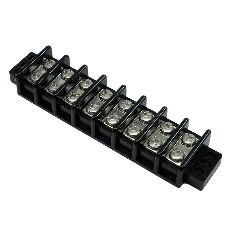 Egis 223008 16-Pole Double-Row Terminal Block, 30A