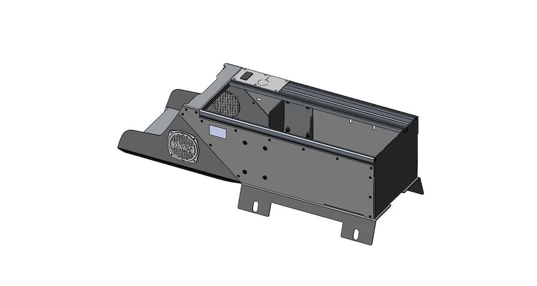 Havis Inc. C-Vsw-2600-Silv Vehicle Console for Infotainment 3