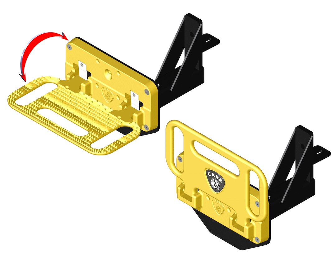 Carr 195007 HD Mega XP3 Ladder-Rack Access Step - image 3