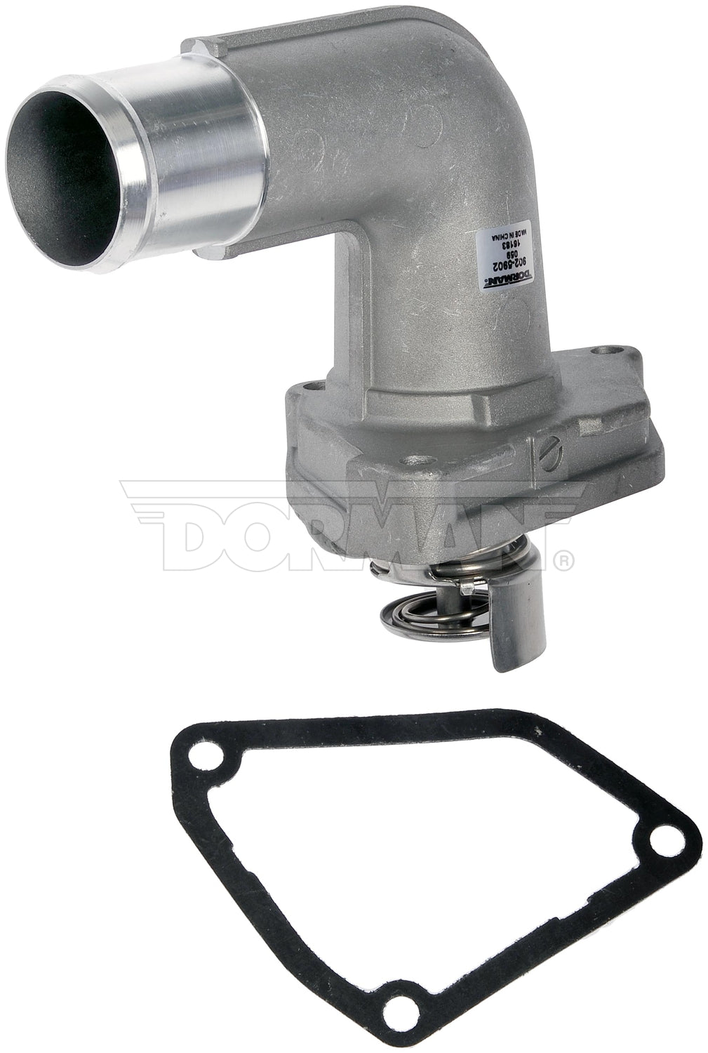 Dorman (OE Solutions) 9025902 Gray Angled Thermostat Outlet Housing - image 1