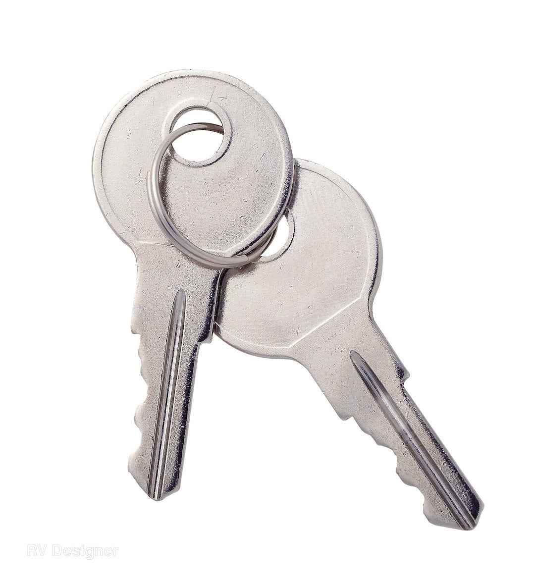 RV Designer B194 CH751 Switchblade-Style Replacement Keys, Pair