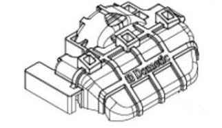 Dometic A/C Evaporator Cover - Center – 3315332.003