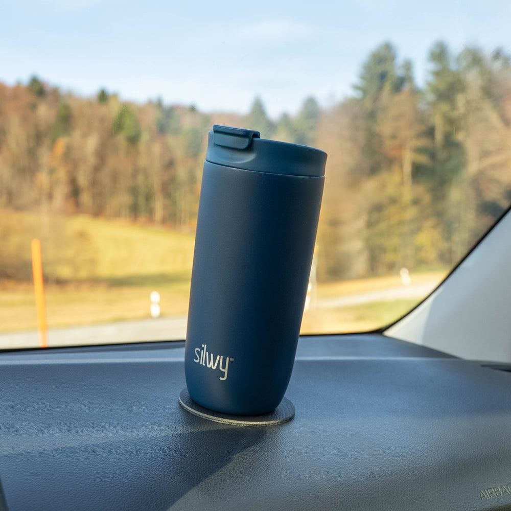 Silwy Magnetic Sy-Tc-Mi Magnetic Travel Mug and Pad