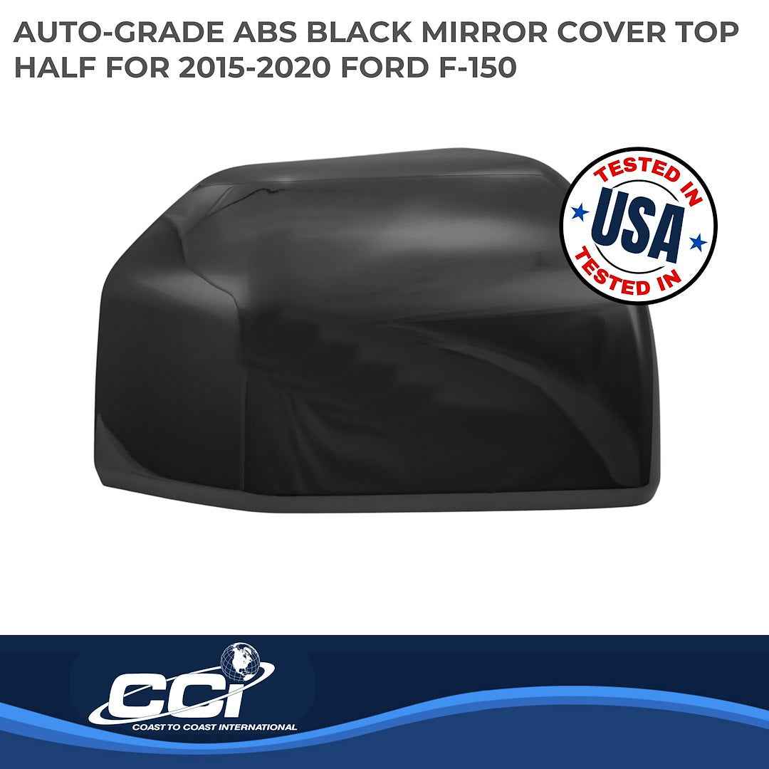 Coast To Coast MC67511RBK F-150 Painted Replacement Mirror Top Set