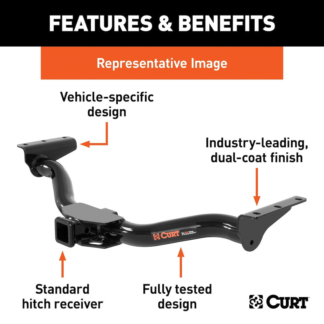 Curt 13639 Trailer Hitch Rear - image 3