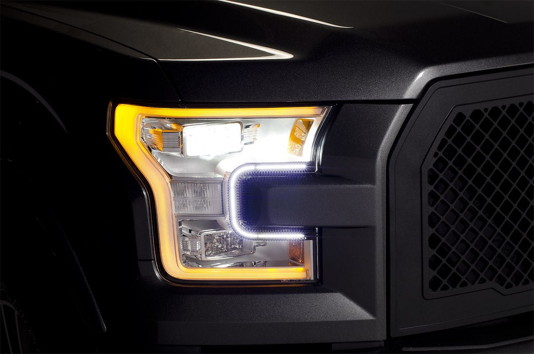 Putco 290150tb Black F-150 Switchback LED Running Lamp