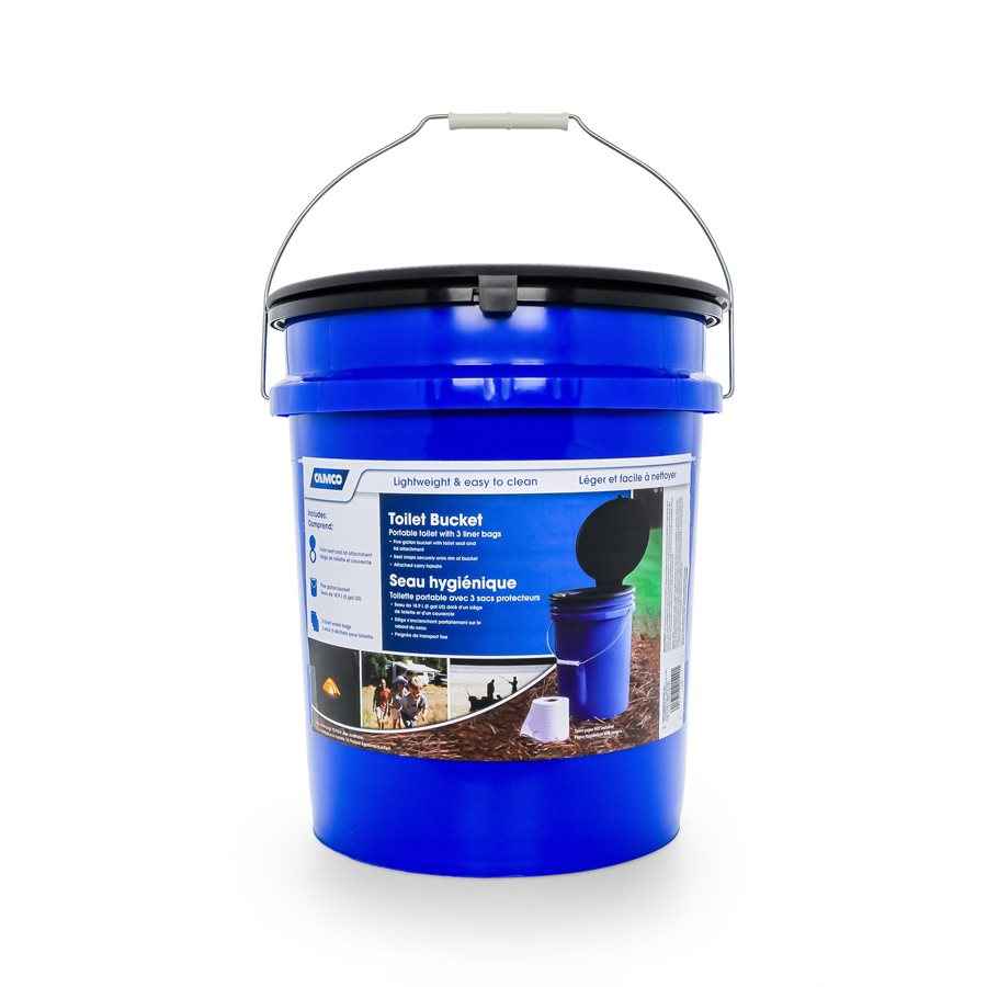 Camco 5-Gallon Portable Toilet - Blue – 41549