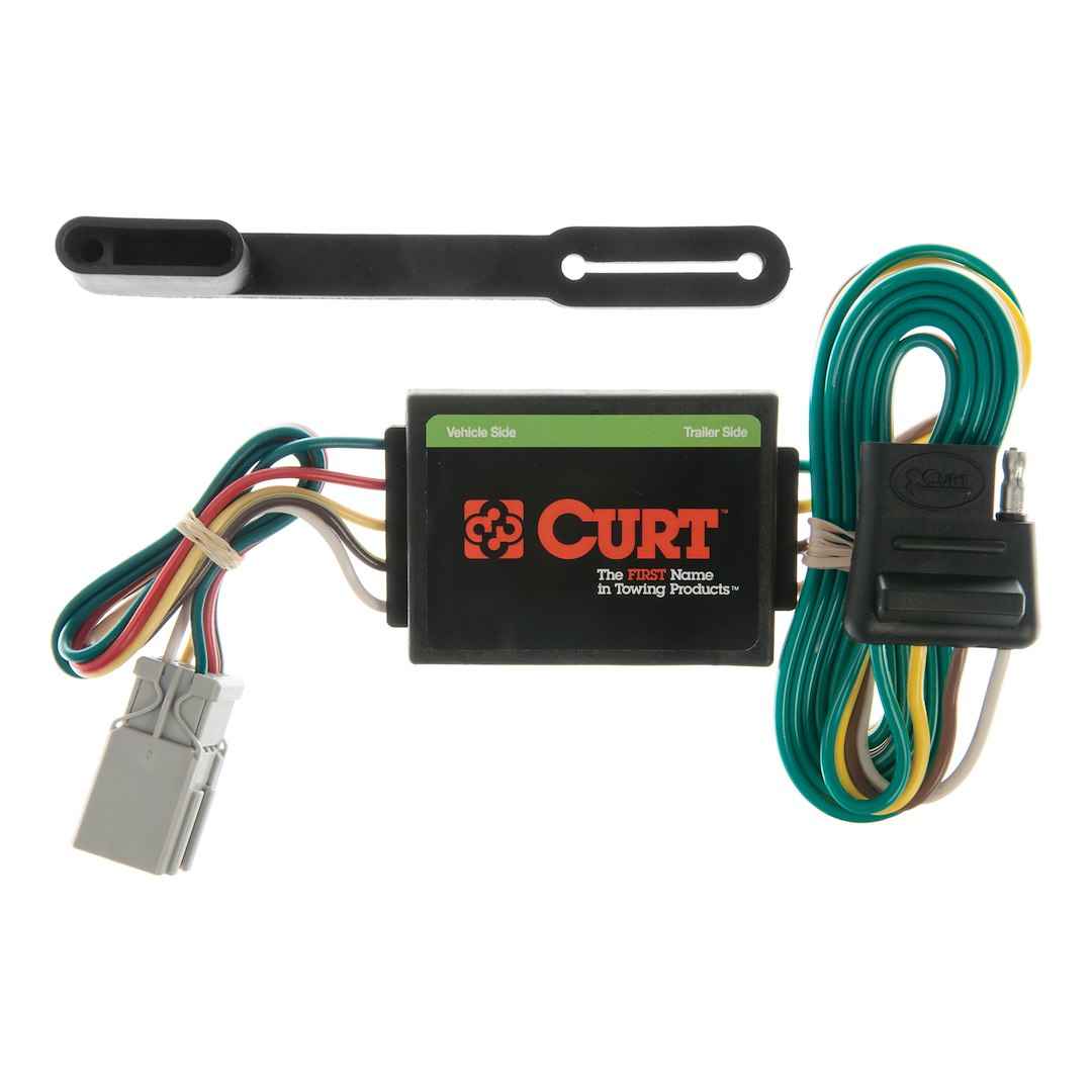 CURT Custom 4-Way Flat Wiring - Isuzu Oasis/Acura CL/Acura MDX – 55336