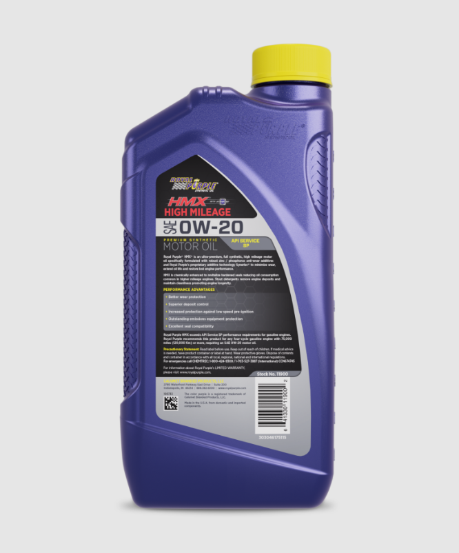Royal Purple 11900 HMX Motor Oil