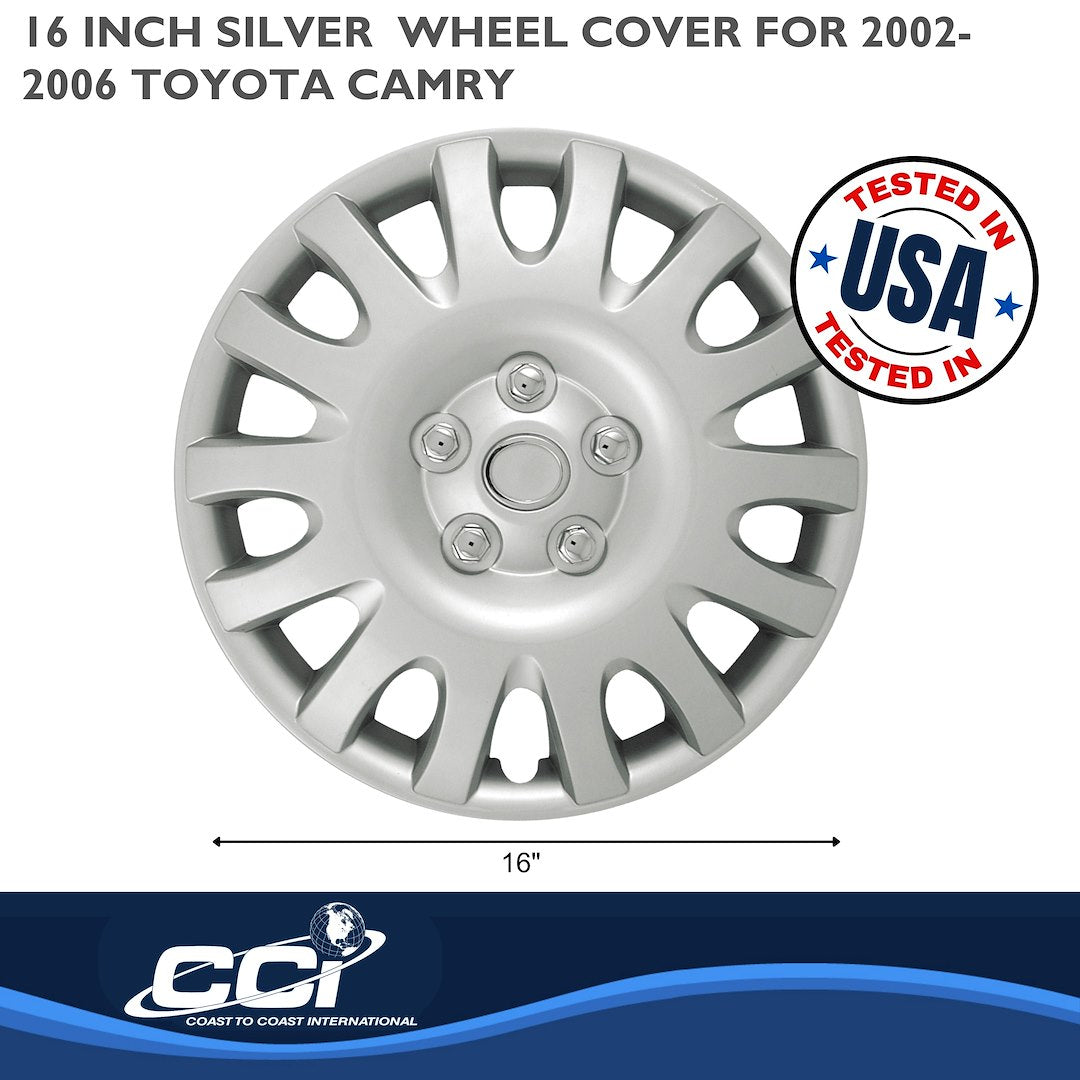 Coast To Coast B883916S Camry 16-Inch 14-Spoke Trim Set - image 2