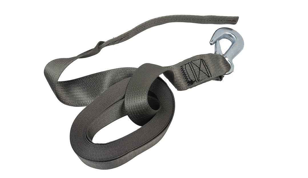 IMMI F14214 BoatBuckle 15-Foot Winch Strap, Hook/Tail Mount