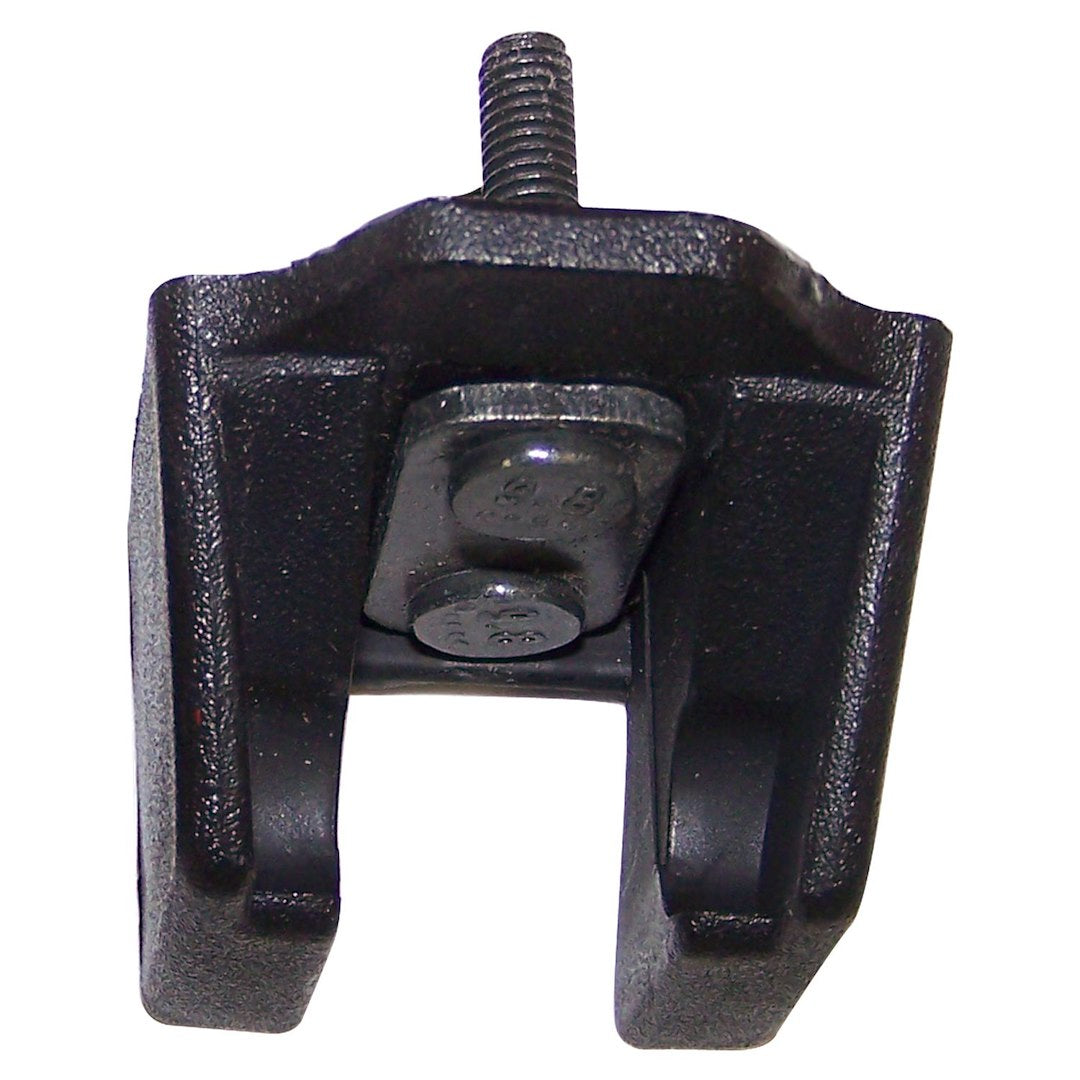 Crown Automotive 55176428AC Matte Black Hood Catch and Bracket - image 1