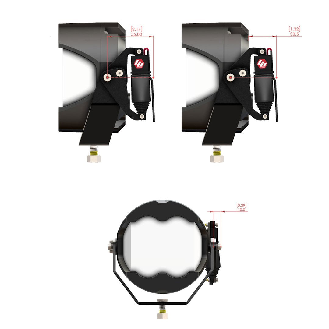 Baja Designs 800001 Reflex LP4/LP6/LP9/XL-M Actuator - image 5
