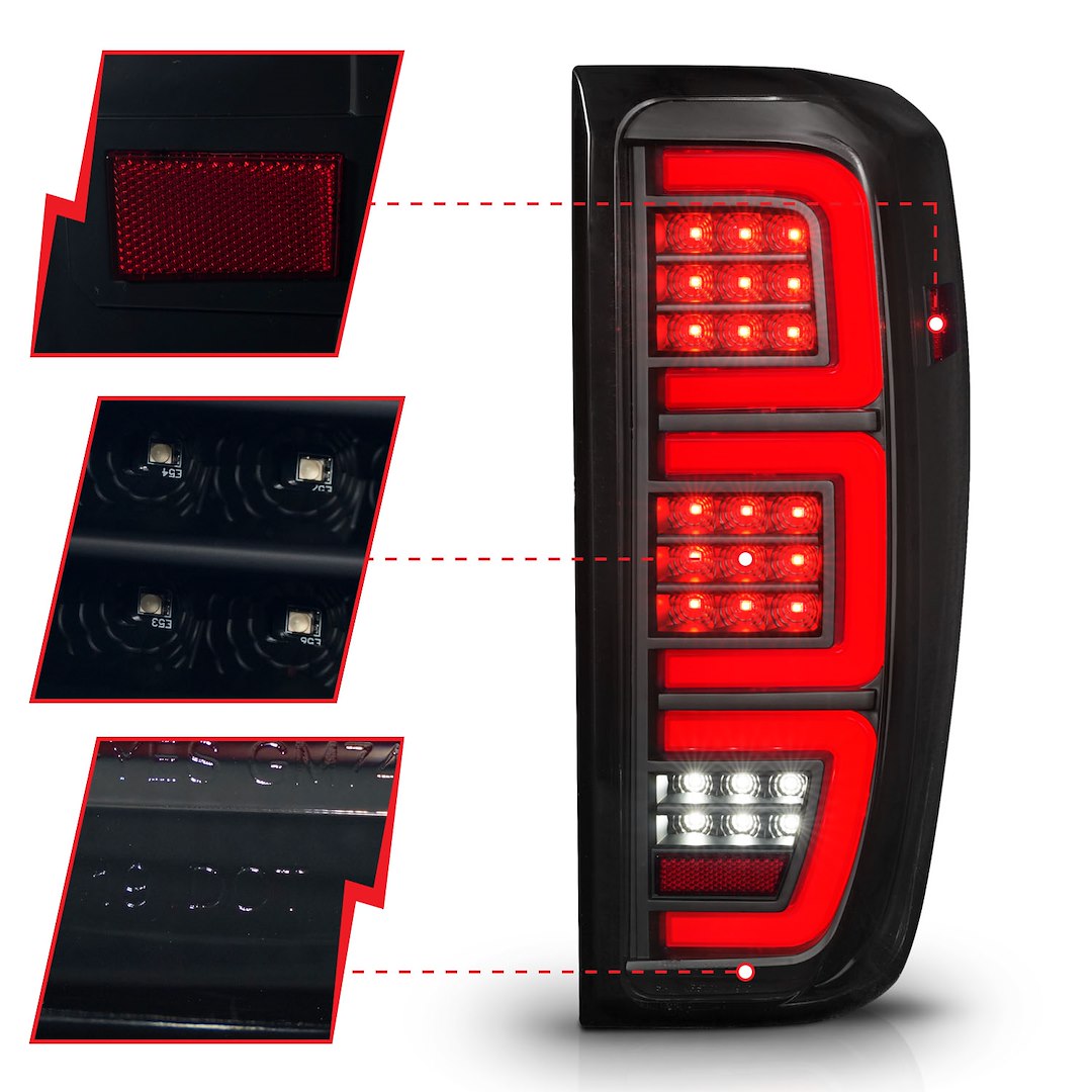 ANZO USA 311458 GMC Full-LED Tail-Light Assembly, Screw-On - image 2