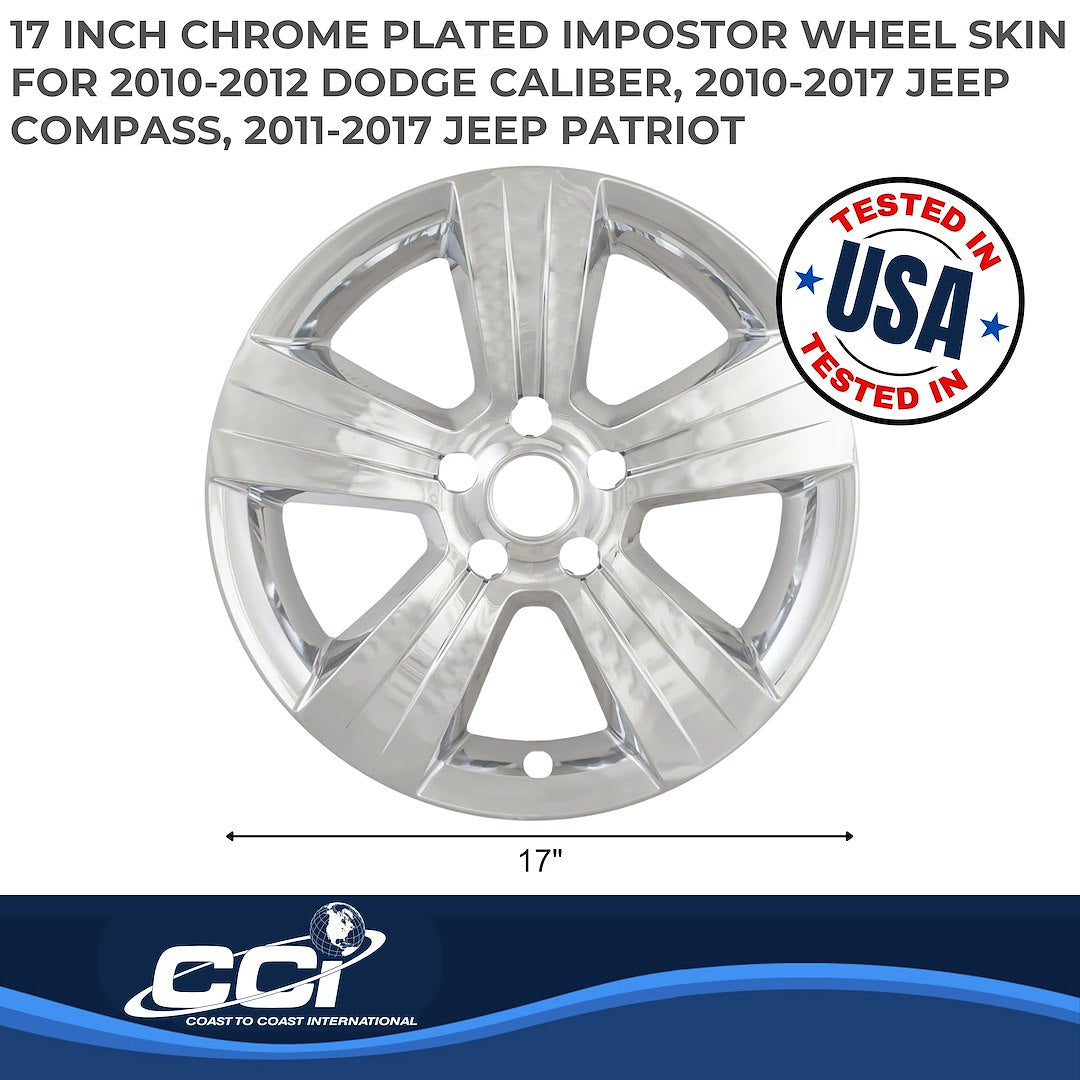 Coast To Coast IMP373X Patriot 17-Inch Chrome Skin Set - image 2