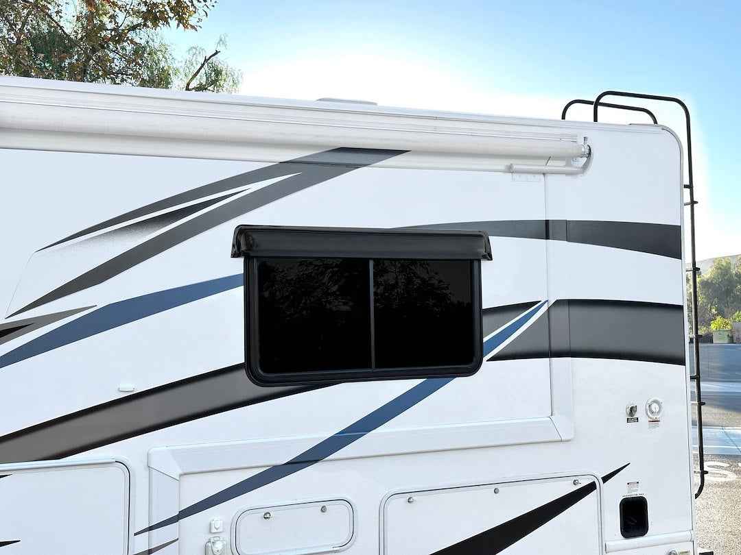 GT Styling Acrylic Window Rain Guard - Smoke, Single – RV1068