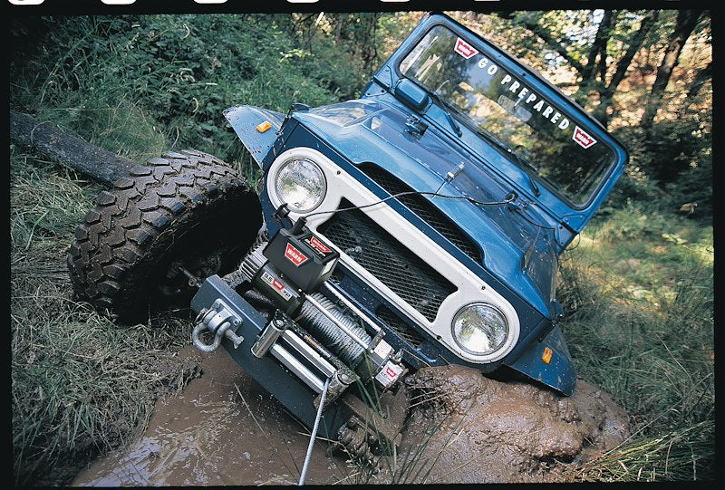 Warn 87310 9.5xp 9,500 lb 12V Electric Winch with 100' Synthetic Rope – image 6