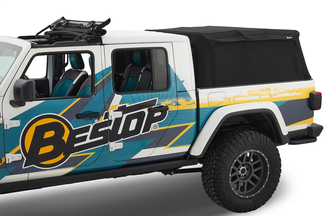 Bestop 77326-35 Supertop for Truck 2 Collapsible Bed Cap - image 3