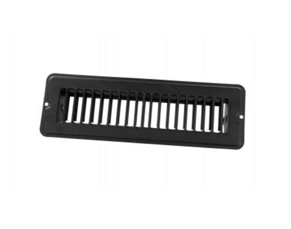 JR Products 0229145 Black Floor Air Register, 10 x 2