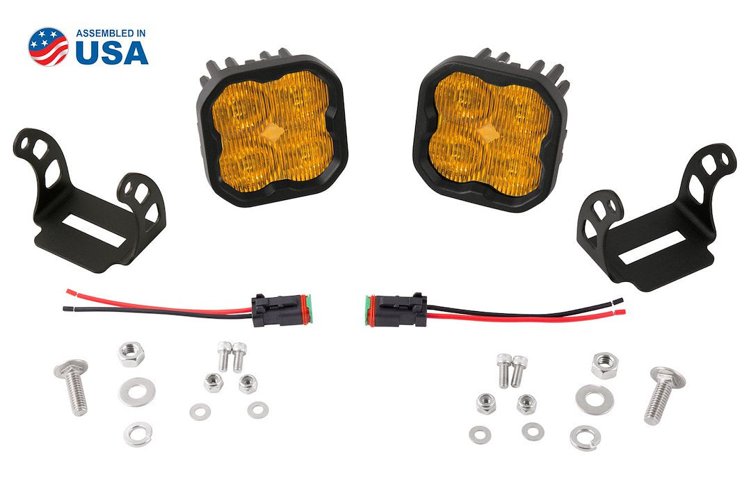 Diode Dynamics DD6910P SS3 Max Amber Fog Pod Kit
