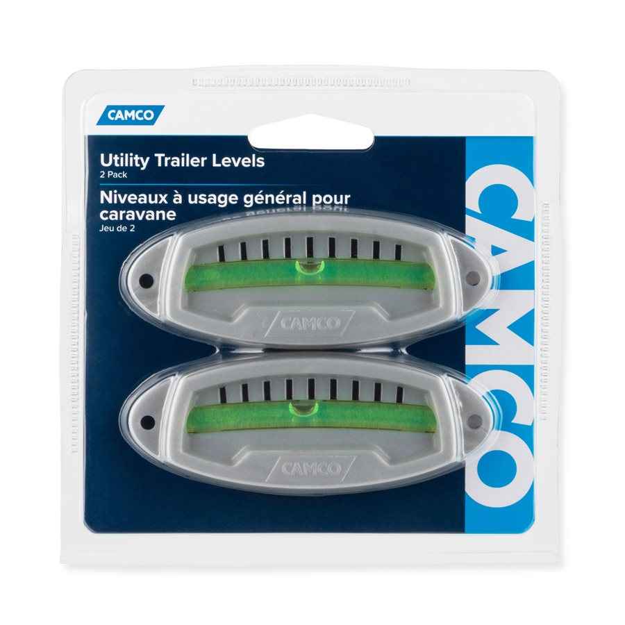 Camco 25503 4-Inch Graduated Trailer Bubble Levels, Pair