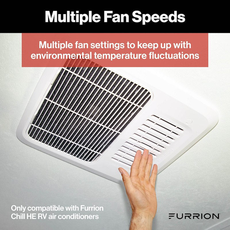 Furrion FACW12ESZA2-BL-AM Chill HE Multi-Zone RV Wall Thermostat Black – image 5