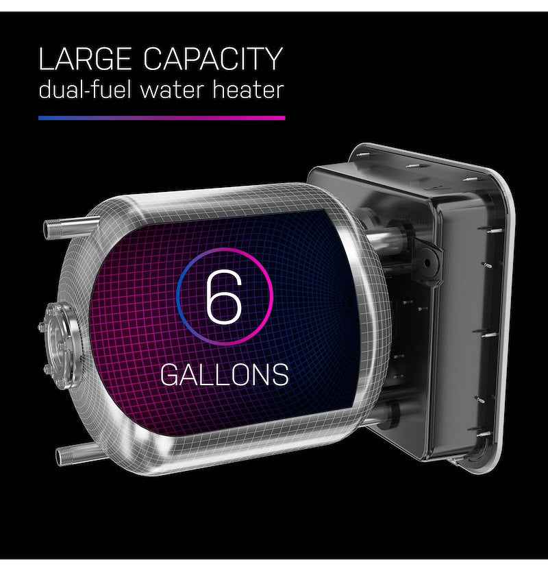 GE Appliances PR10DSATBA GE 10 Gallon Dual Fuel Gas-Electric RV Hot Water Heater, , 10000 – image 8