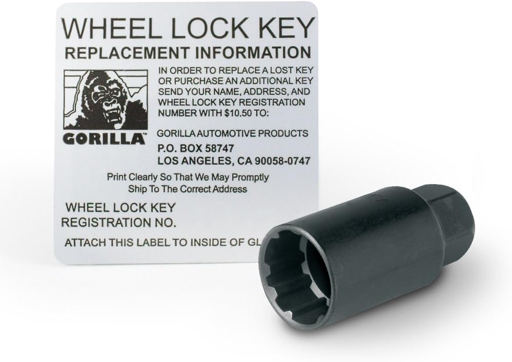 Gorilla 78631N Open-End Acorn Wheel-Lock Package