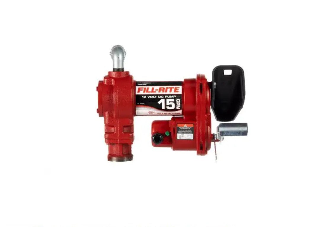 Fill-Rite Fr1204h Liquid-Transfer Tank Pump, 12V DC