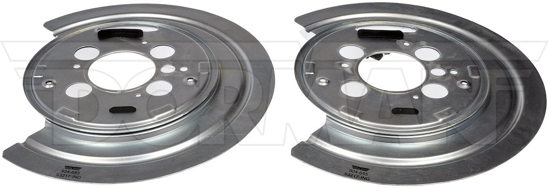Dorman OE Solutions 924-685 Brake-Dust Protection Shield Set - image 1