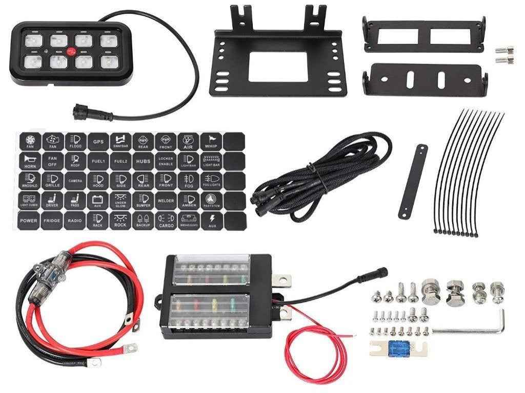 Cali Raised LED CR2401 Eight-Switch Dash/Console Control System - image 1