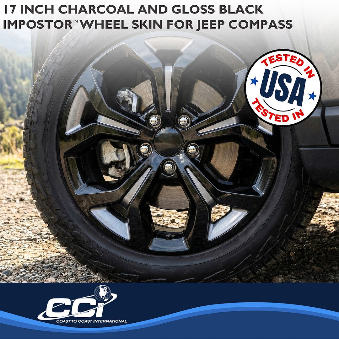 Coast To Coast IMP528CB 17-Inch Silver/Charcoal Impostor Set - image 3