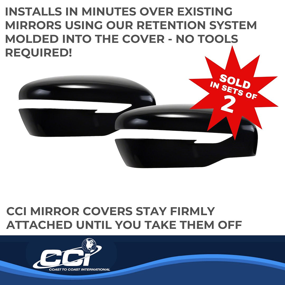 Coast To Coast MC6293B Rogue Full-Cover Mirror Trim Set - image 3