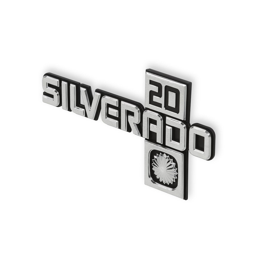 Holley Classic Trucks 04-553 Silverado 20 Emblem