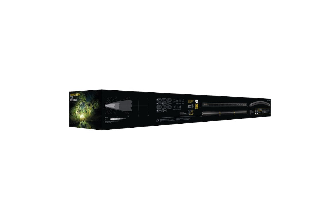 Hella 358197531 Slim Curved Black Magic Tough Bar