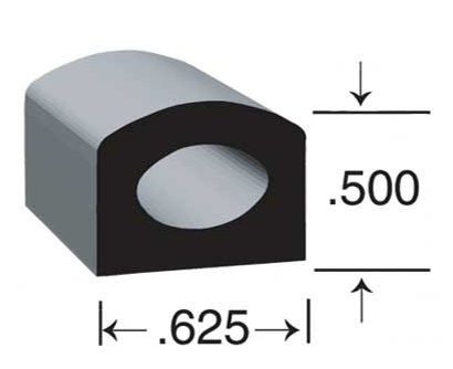 Clean Seal 50512h2-50 Multi Purpose Weather Stripping - image 1