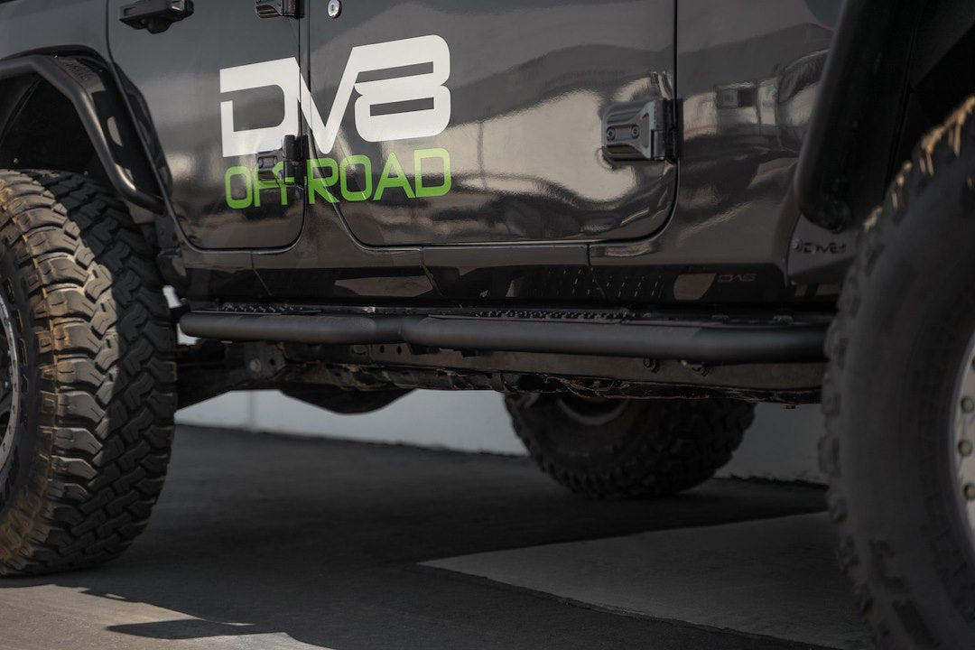 DV8 Offroad SRJL-08 OE Plus Four-Door Entry Bars