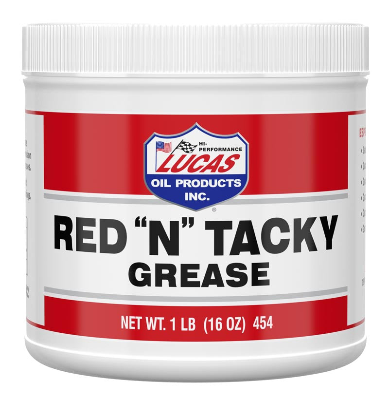 Lucas Oil 10574 Red 'N' Tacky Multipurpose Lubricating Grease
