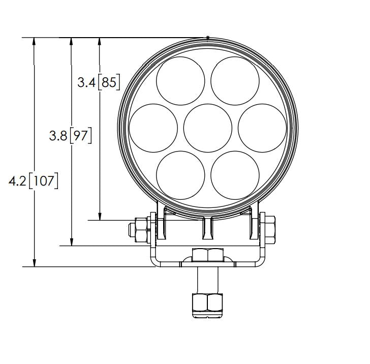 Ecco Elect EW2110 LED Work Lamp