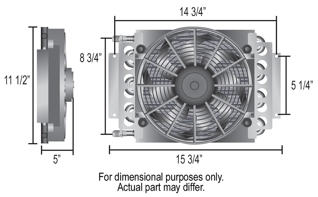 Derale 13900 Electra-Cool Remote Transmission Cooling Kit - image 3