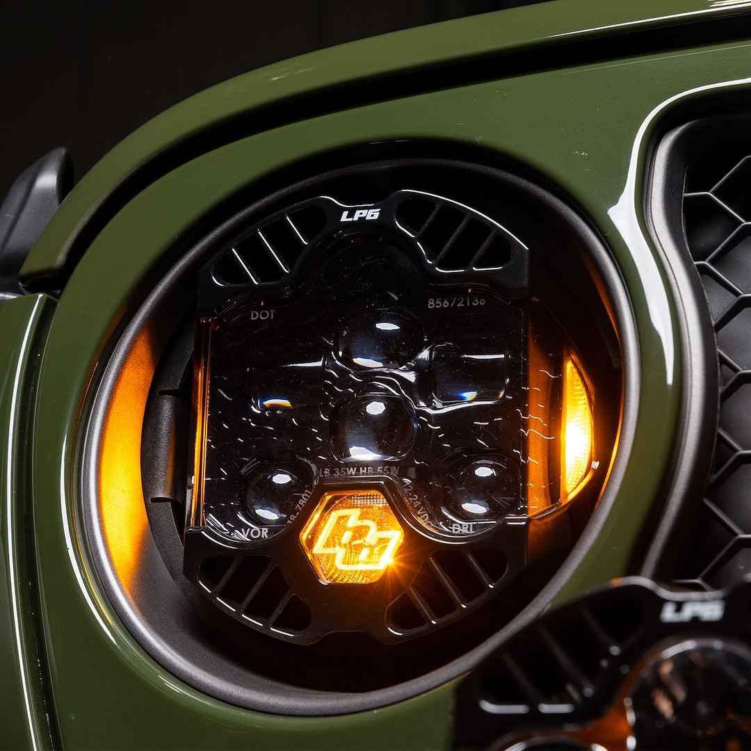 Baja Designs 448303 Jeep Factory-LED DOT LP6 Headlight Pair - image 3