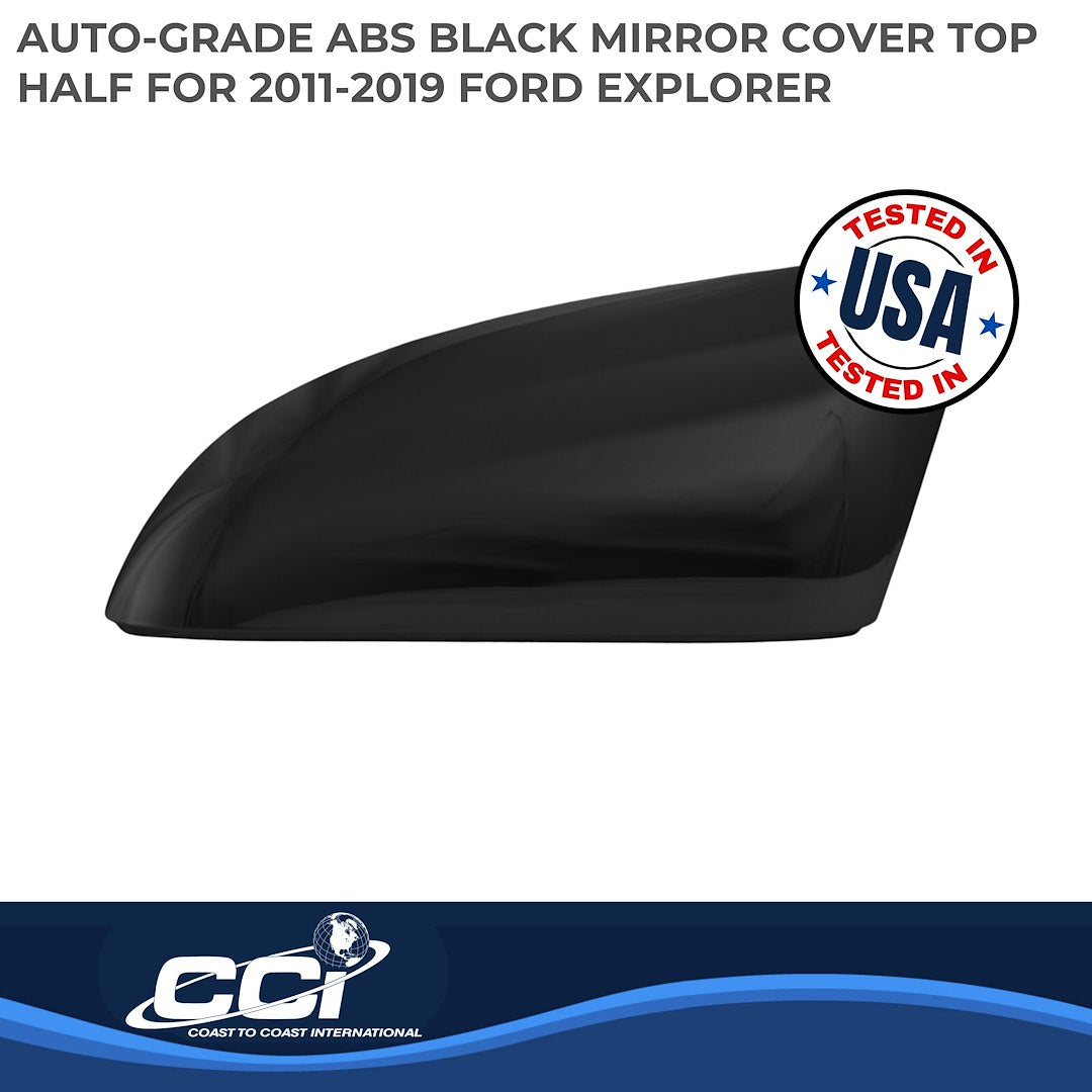 Coast To Coast MC67517RBK Explorer Gloss-Black Upper Mirror Trim Set - image 2
